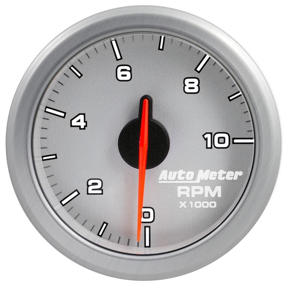 2-1/16" TACH, 0-10,000 RPM, AIRDRIVE, SILVER